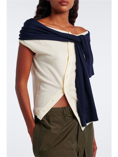 Knot-front top JW ANDERSON | KW1576YN0100002